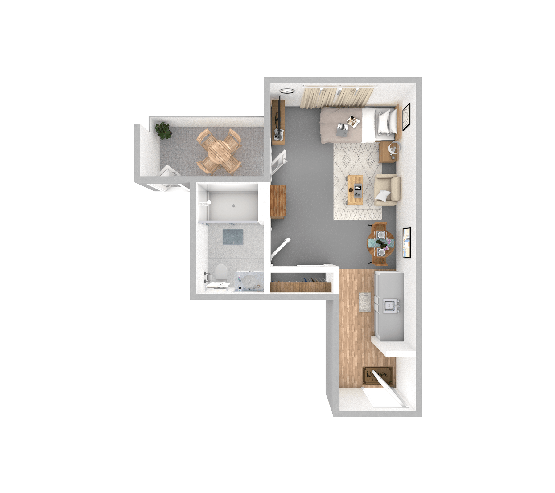 Gerbera Daisy floor plan