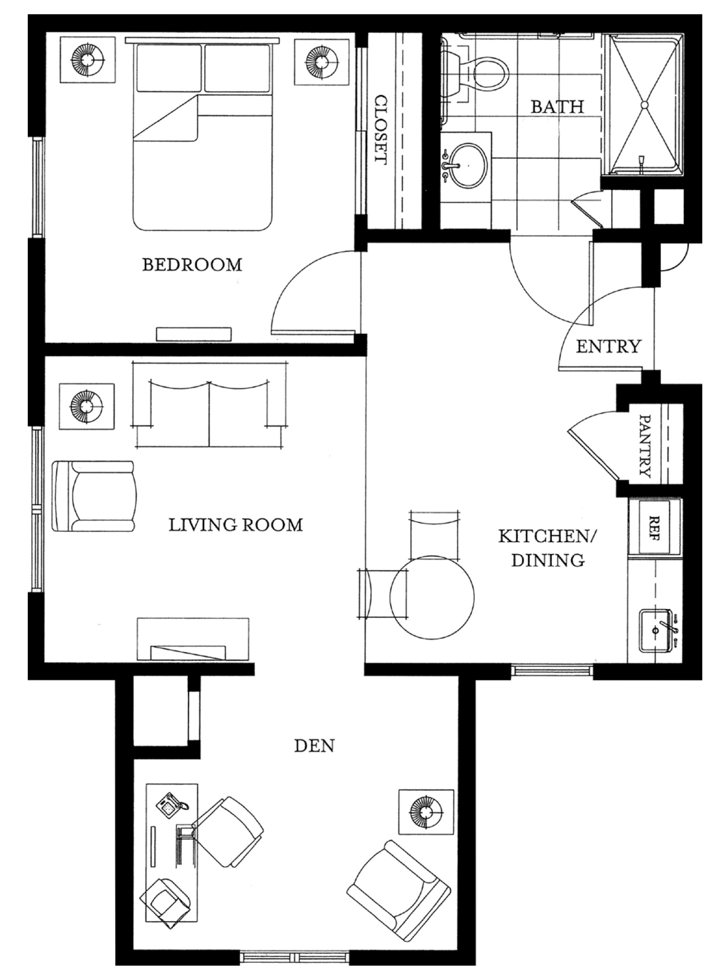 Monterrey Oak floor plan