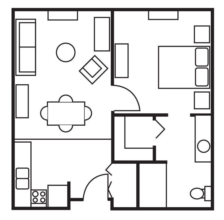 Hickory floor plan