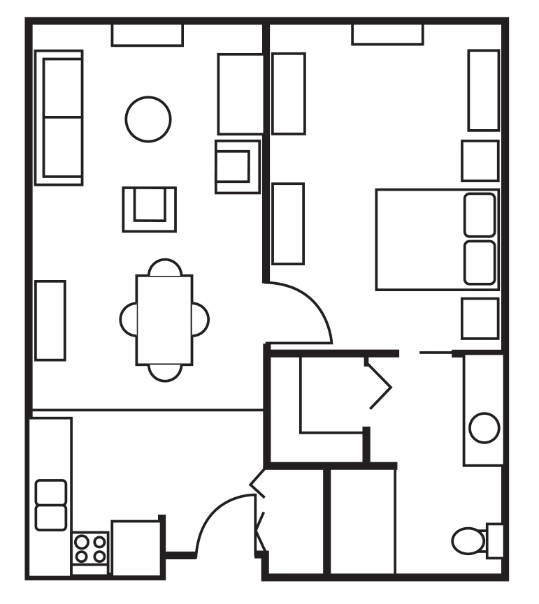 Maple floor plan