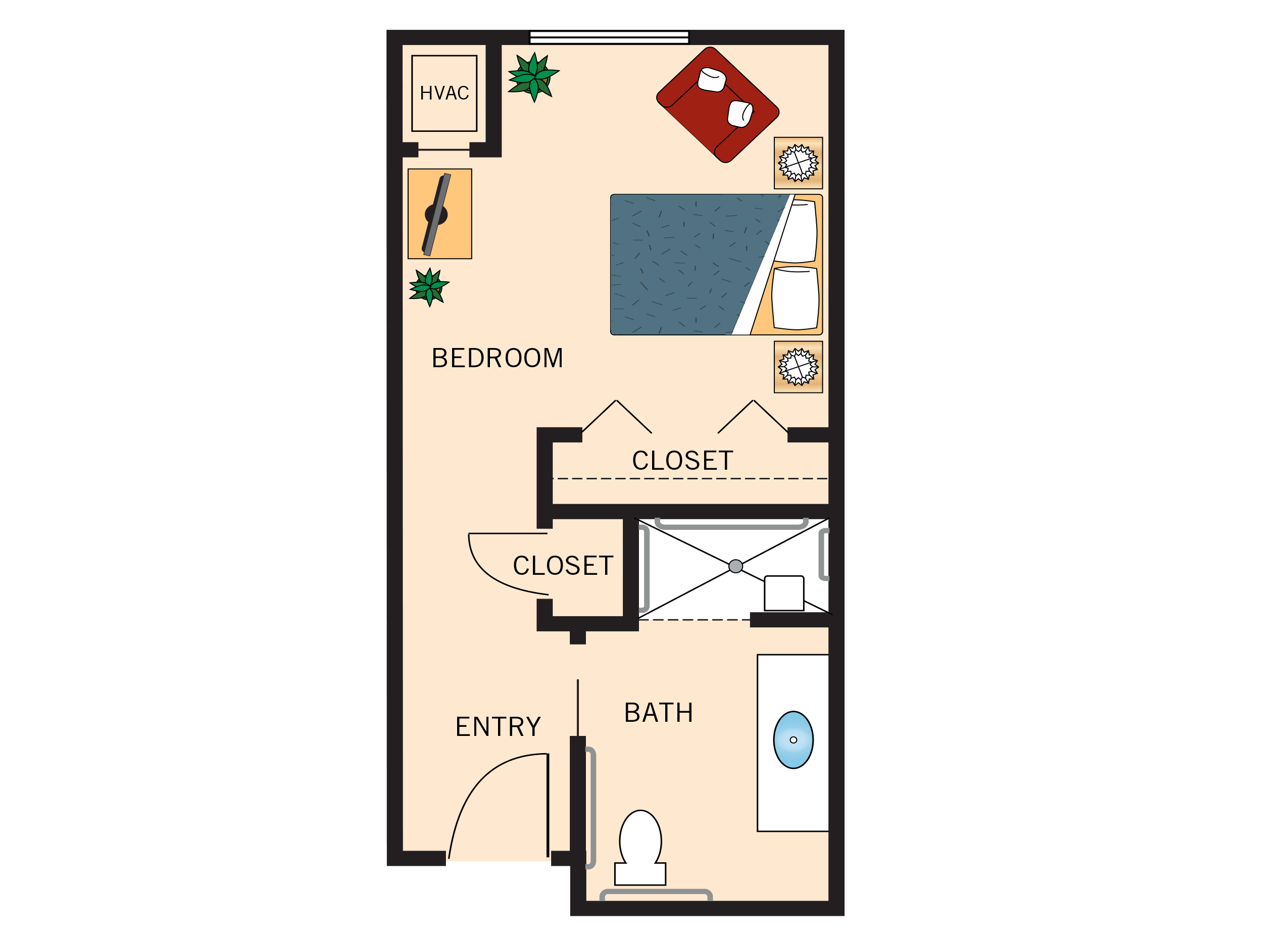 The Warbler floor plan
