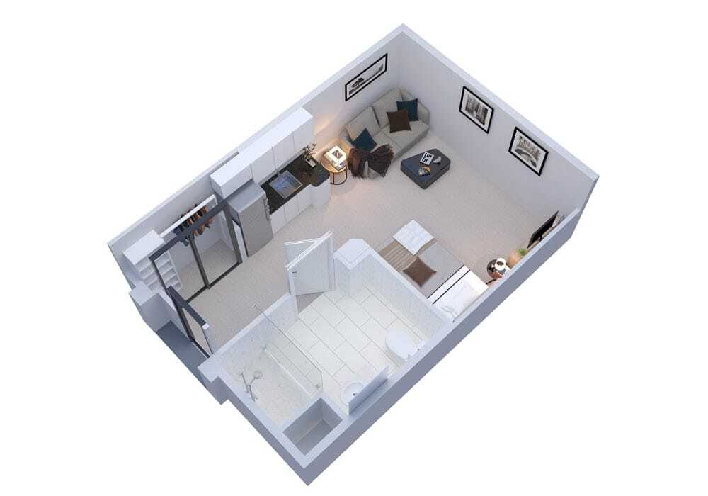 The Bonnington Suite floor plan