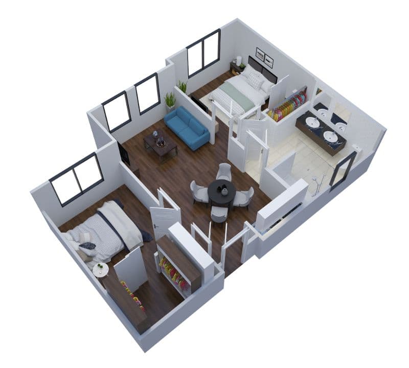 The Weston floor plan
