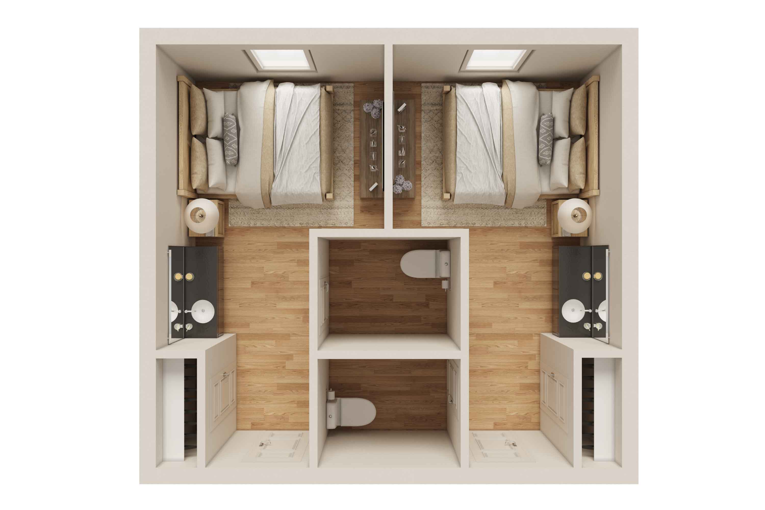 Walnut floor plan