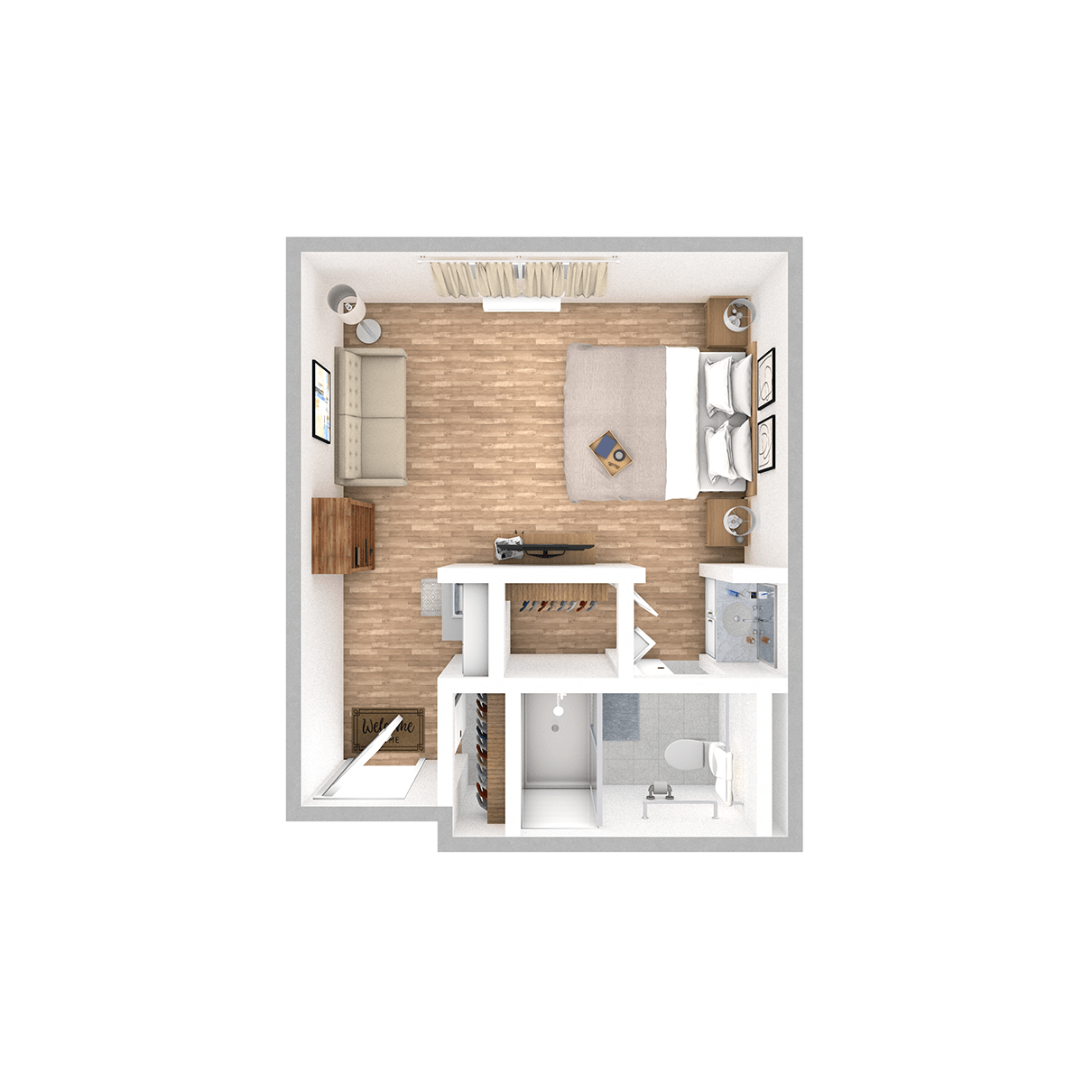 Maple floor plan