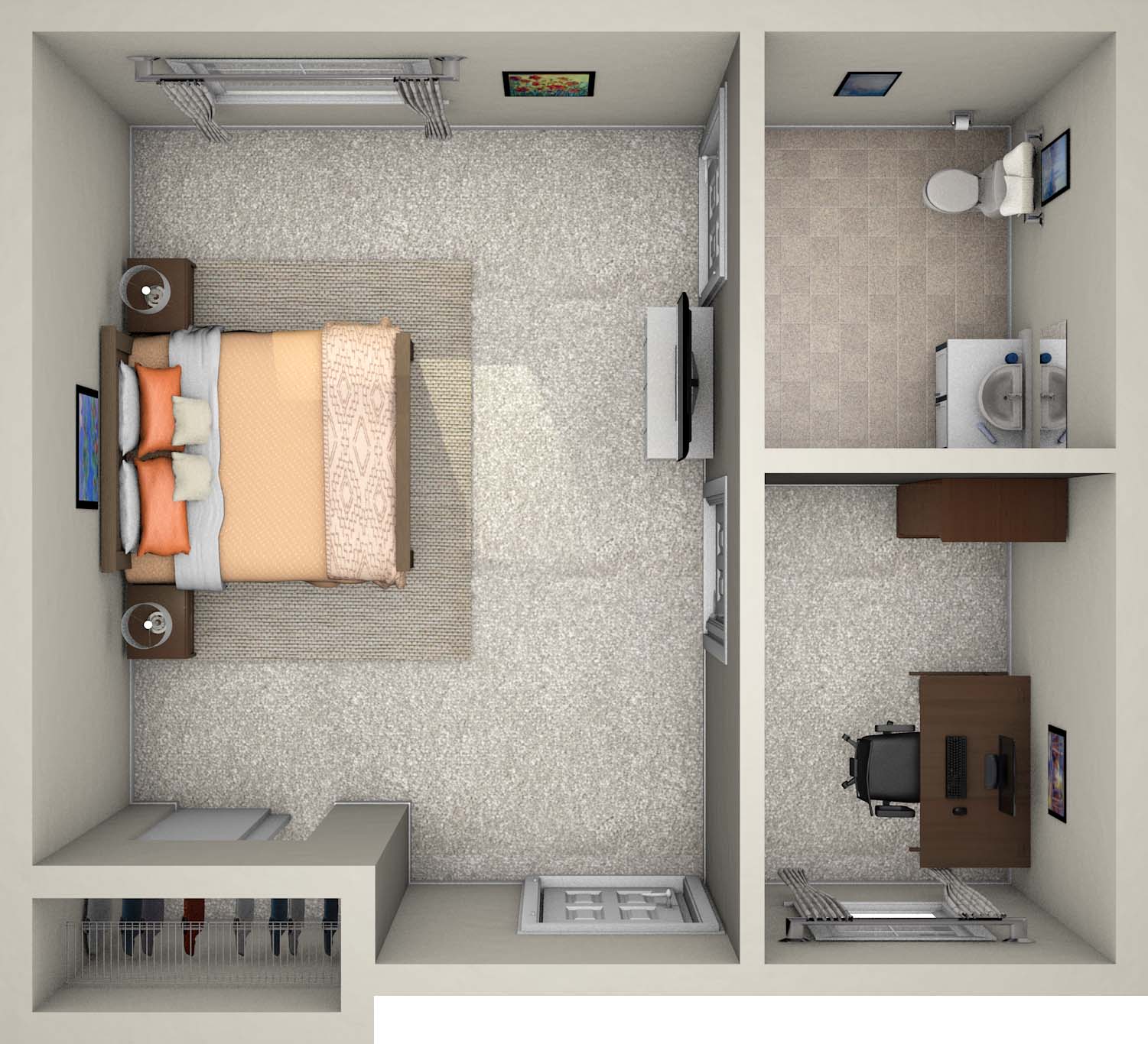 The Strand floor plan