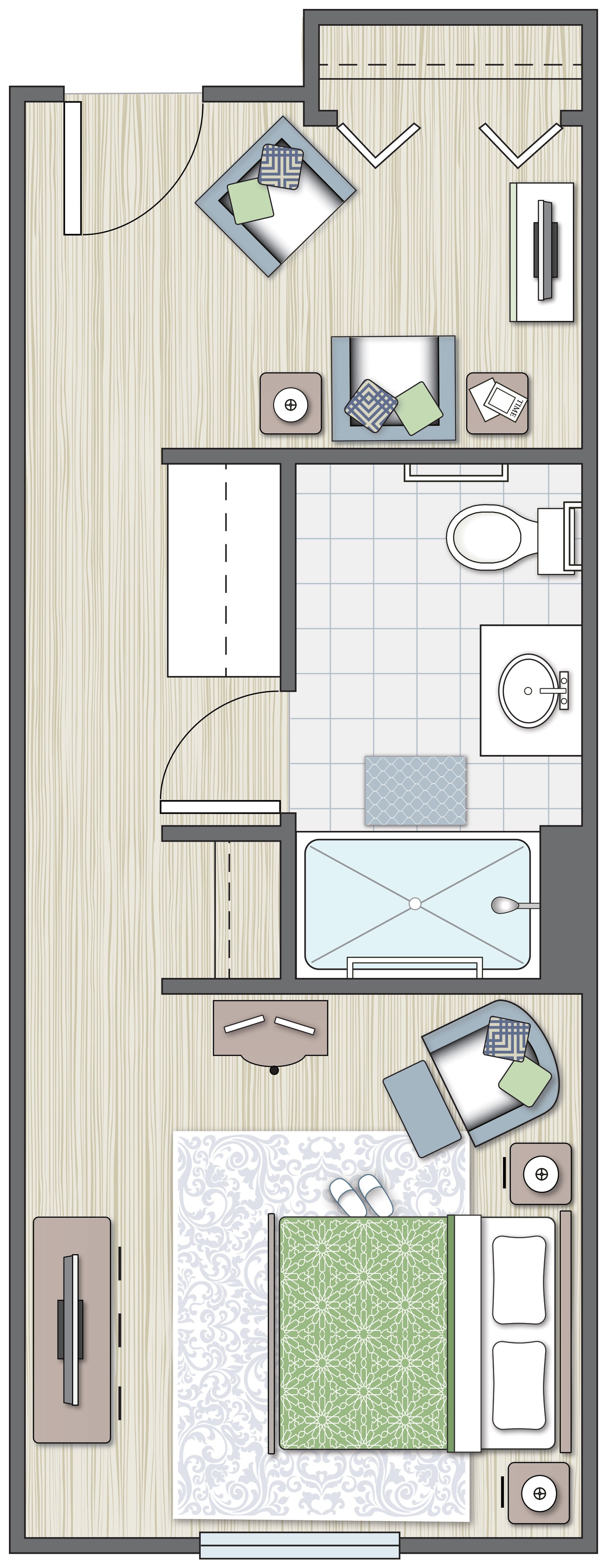 Honeylocust floor plan