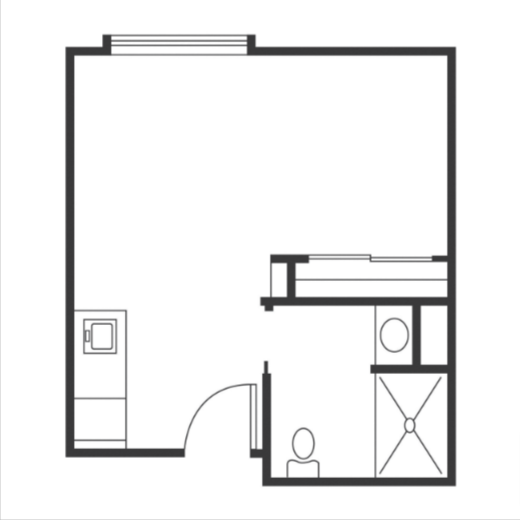 Oak floor plan